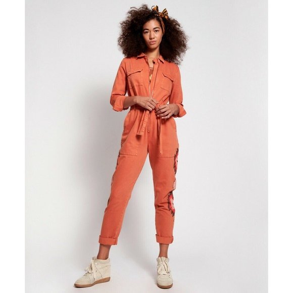 NEW FREE PEOPLE ONETEASPOON CLAUDIA ARROW JUMPSUIT - Picture 6 of 9